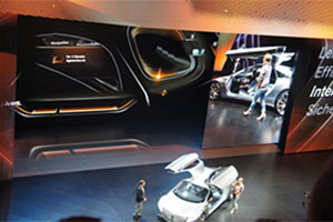 64屆法蘭克福車展室內(nèi)